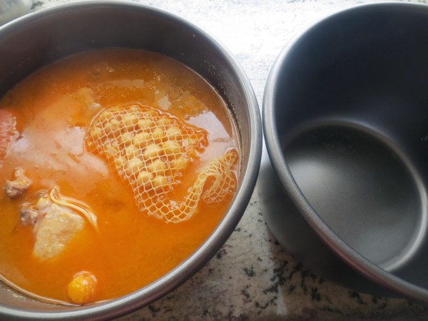 Caldo de puchero viudo olla GM