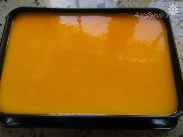 Tarta mousse de mandarina Thermomix,