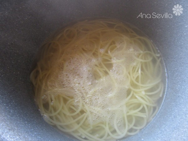 Carbonara de calabacines olla GM