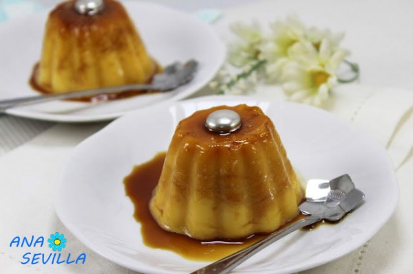 Flan de sobre Potax con huevo Thermomix