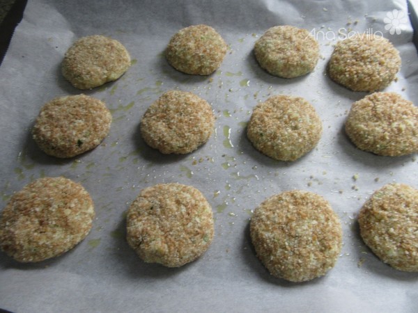 Nuggets de calabacín y pollo Thermomix