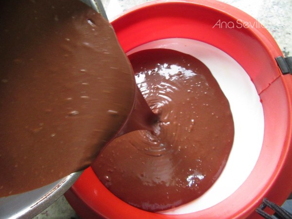 Bizcocho de chocolate y café Thermomix