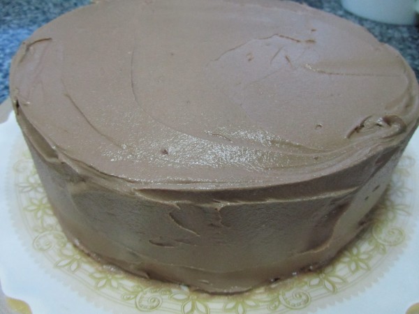 Tarta de buttercream de nutella Thermomix