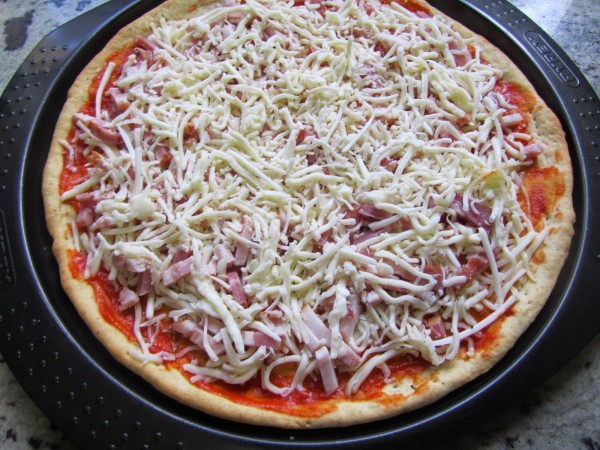 Pizza expres sin reposo Thermomix