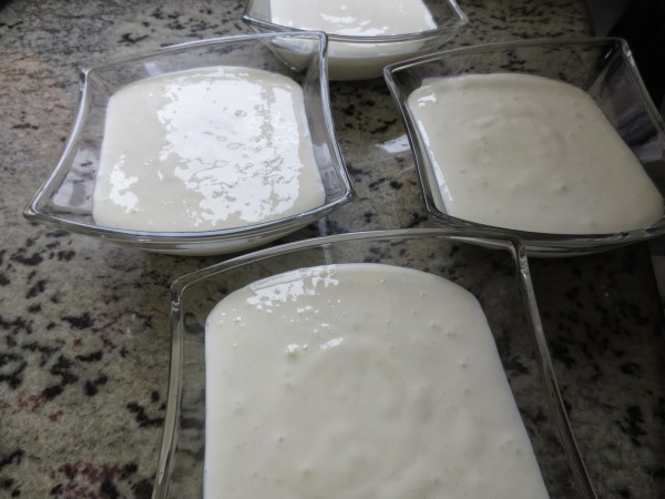 Mousse de limón y yogurt Thermomix