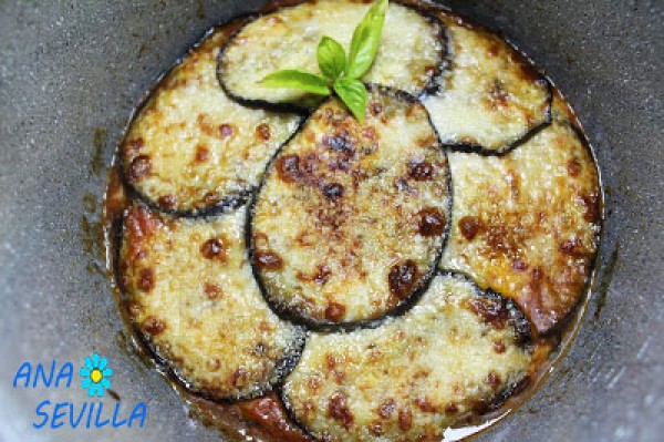 Berenjenas o calabacines a la parmesana olla GM