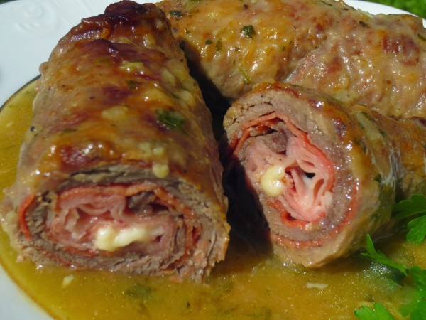 Flamenquines de ternera en salsa olla GM