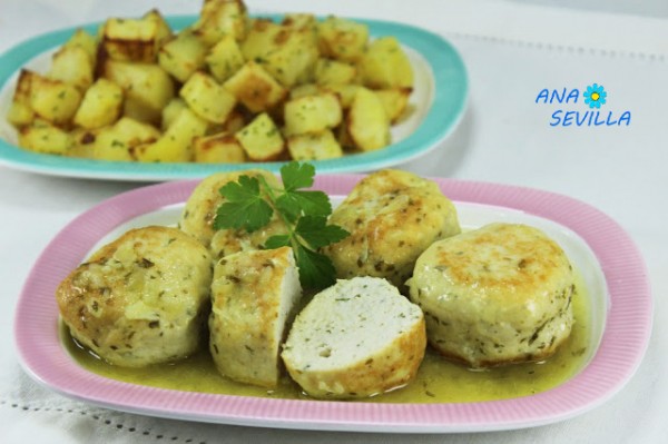 Albóndigas de pollo en salsa Ana Sevilla Cocina tradicional
