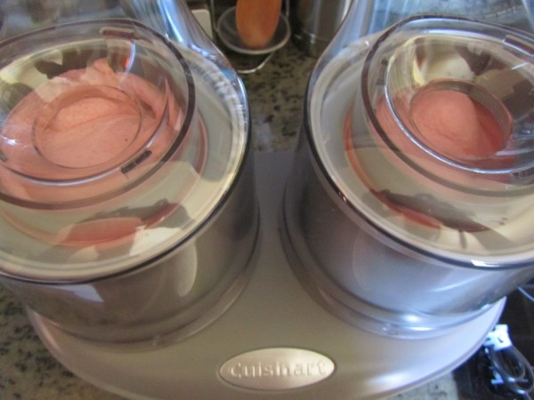 Helado de fresa con Thermomix