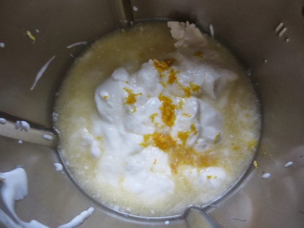 Mousse de limón y yogurt Thermomix