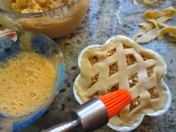 Pie de compota de manzana (Pastel) Thermomix