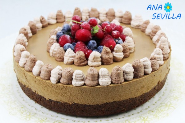 Tarta mousse de chocolate con brownie olla GM Ana Sevilla