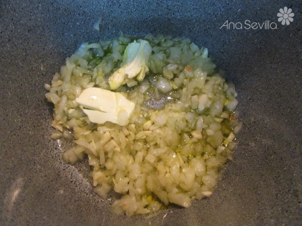 Risotto de marisco (Arroz caldoso) olla GM