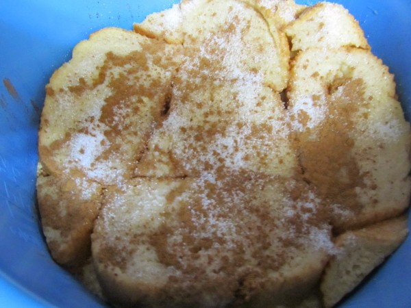 Torta de torrijas olla GM