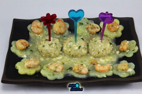 Albóndigas de bacalao fresco Ana Sevilla cocina tradicional