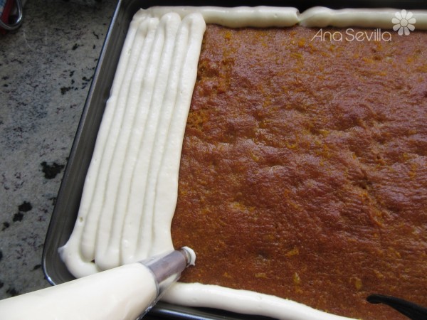 Borrachines carrot cake Thermomix