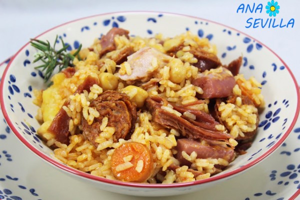 Arroz de cocido al horno olla GM