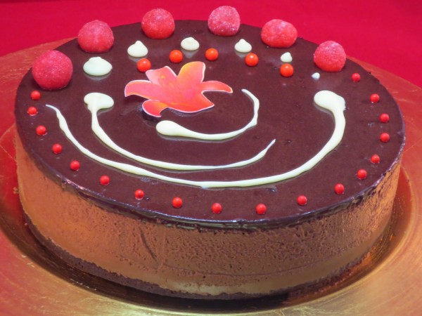 Tarta mousse de chocolate Thermomix