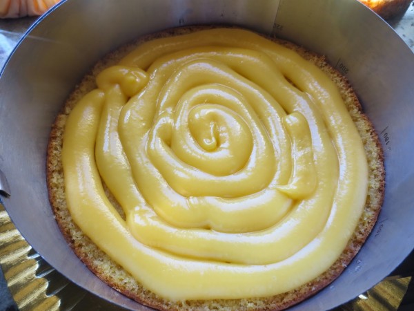Tarta de yema Capuchina Thermomix