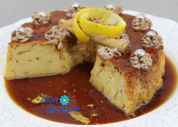 Flan de leche merengada con Thermomix, tradicional y olla GM