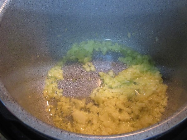 Merluza en salsa de gambas olla GM.
