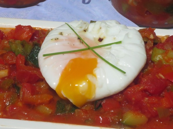 Huevos poché olla GM