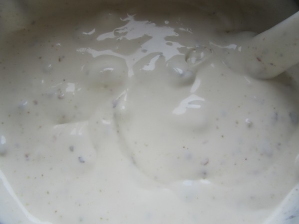 Helado de yogurt y pistachos con Thermomix