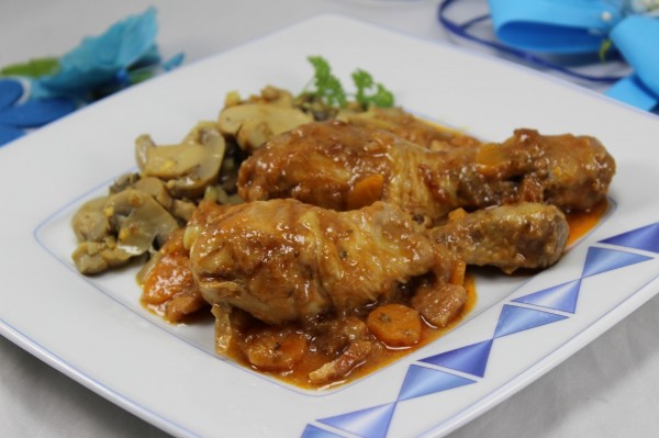 Pollo a la buena mujer con Thermomix