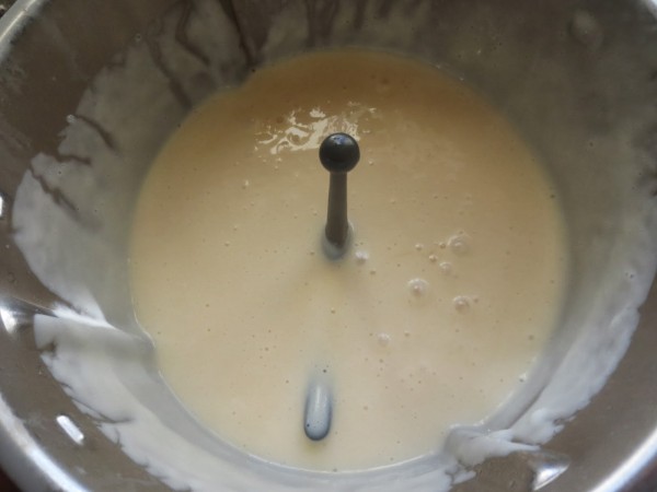 Natillas de chocolate blanco Thermomix