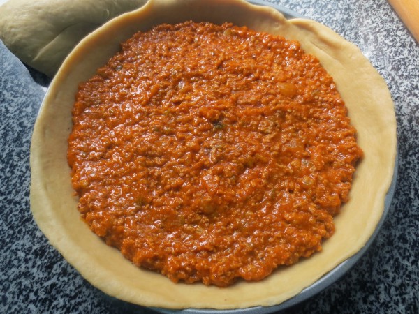 Empanada de carne y tomate Thermomix