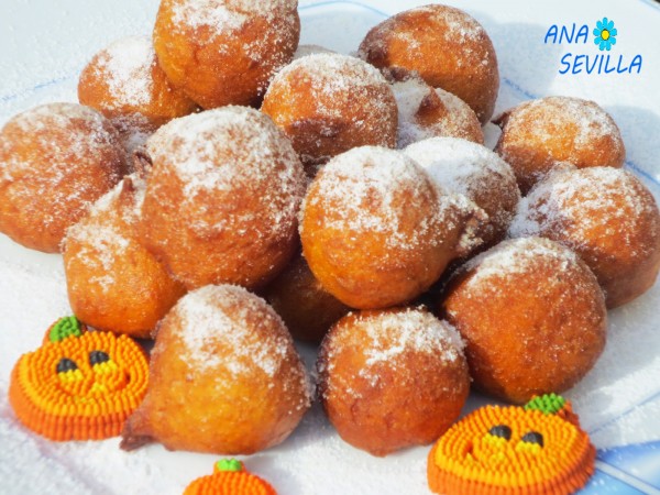 Buñuelos de calabaza Thermomix Ana Sevilla