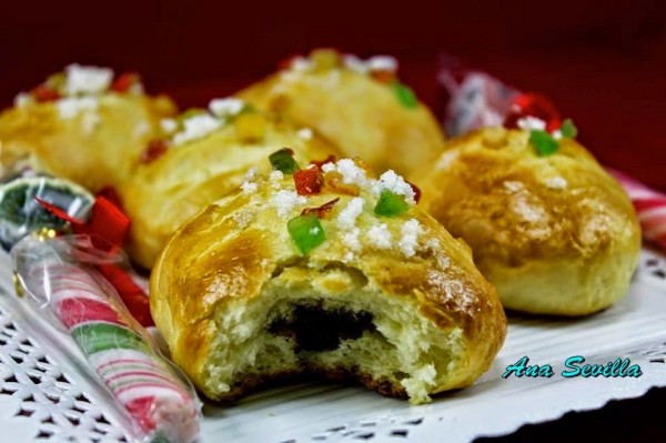 Suizos rellenos de chocolate Ana Sevilla cocina tradicional