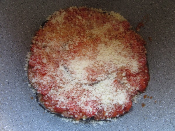 Berenjenas a la parmesana olla GM