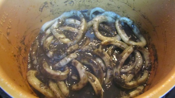 Calamares en su tinta olla GM