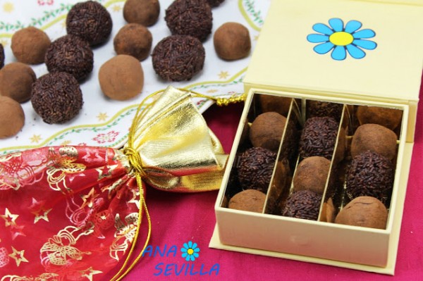 Trufas de licor con Thermomix