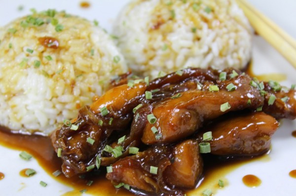 Pollo teriyaki a la española olla GM