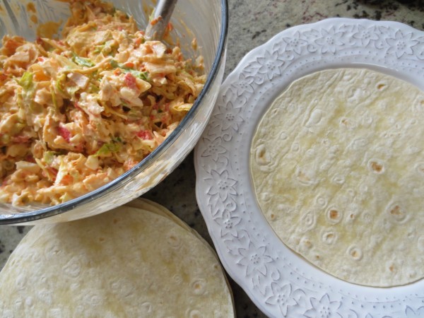 Tarta salada de tortitas Thermomix