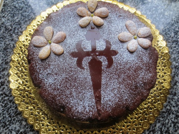 Tarta Santiago con o sin chocolate olla GM