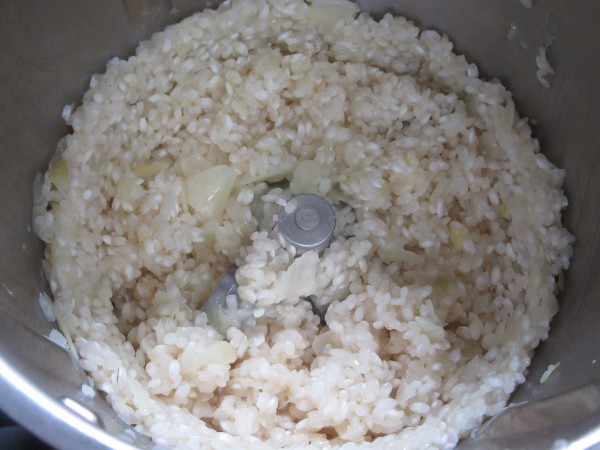 Risotto 4 quesos Thermomix