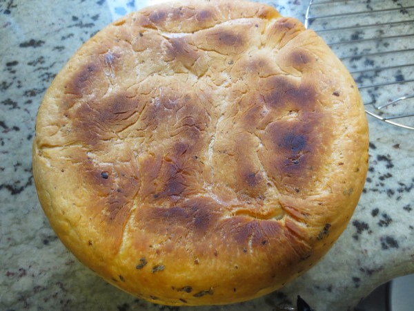 Pan de ajo y orégano olla GM