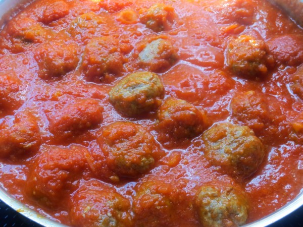 Albóndigas en salsa de tomate Thermomix