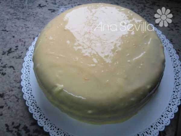 Tarta de naranja Thermomix