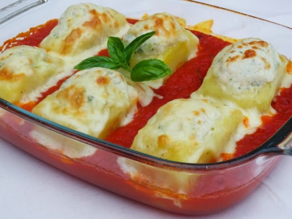 Patatas rellenas de pollo y tomate Ana Sevilla