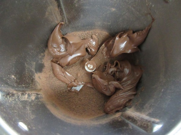 Turrón de nutella con Thermomix.