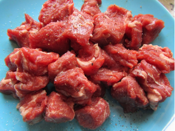 Menestra con carne Thermomix