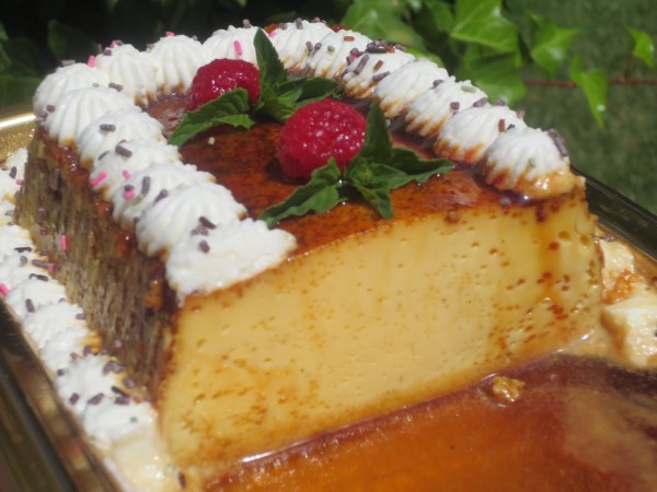 Flan de vainilla a las tres leches Thermomix