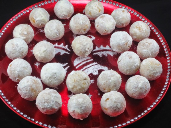 Polvorones copos de nieve Ana Sevilla con Thermomix