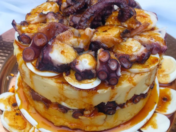 Tarta de pulpo olla GM