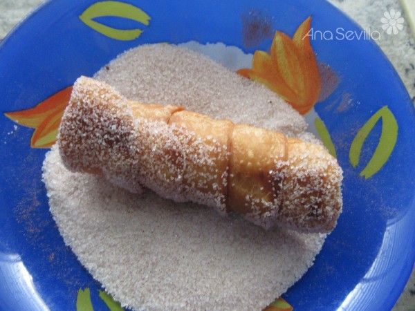 Cañas de crema de Carnaval Thermomix