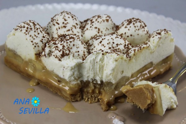 Tarta Banoffee con Thermomix.